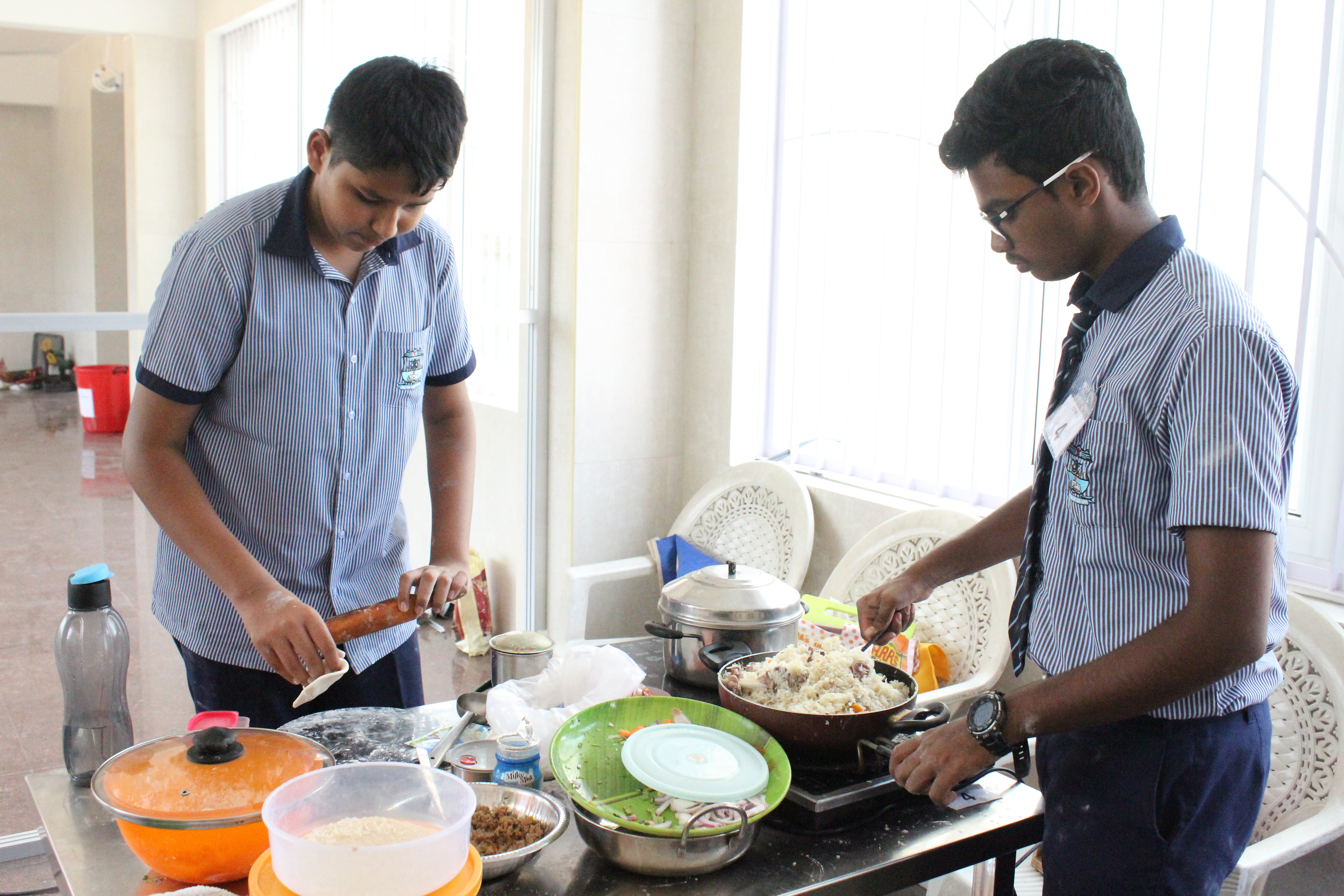 Cooks competition. Cookery Competition. Winning a Cooking Competition. Salem India.