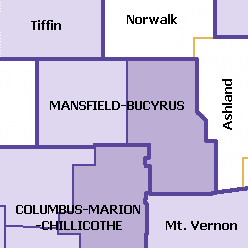 <span class="mw-page-title-main">Mansfield–Ashland–Bucyrus, OH Combined Statistical Area</span>