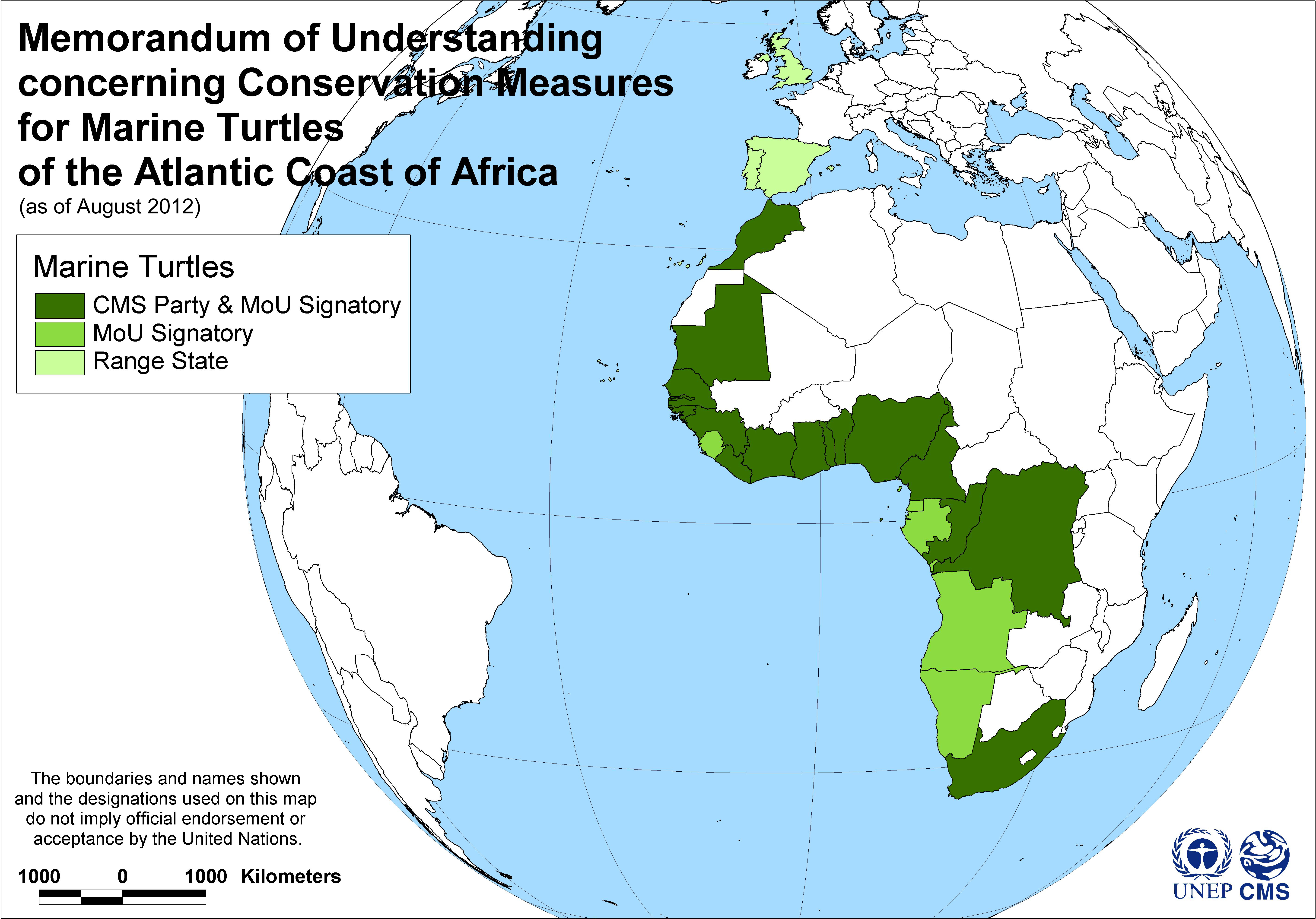 File:Map of Signatories to the Marine Turtles Atlantic Coast of Africa