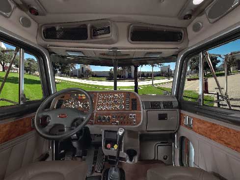 peterbilt interior