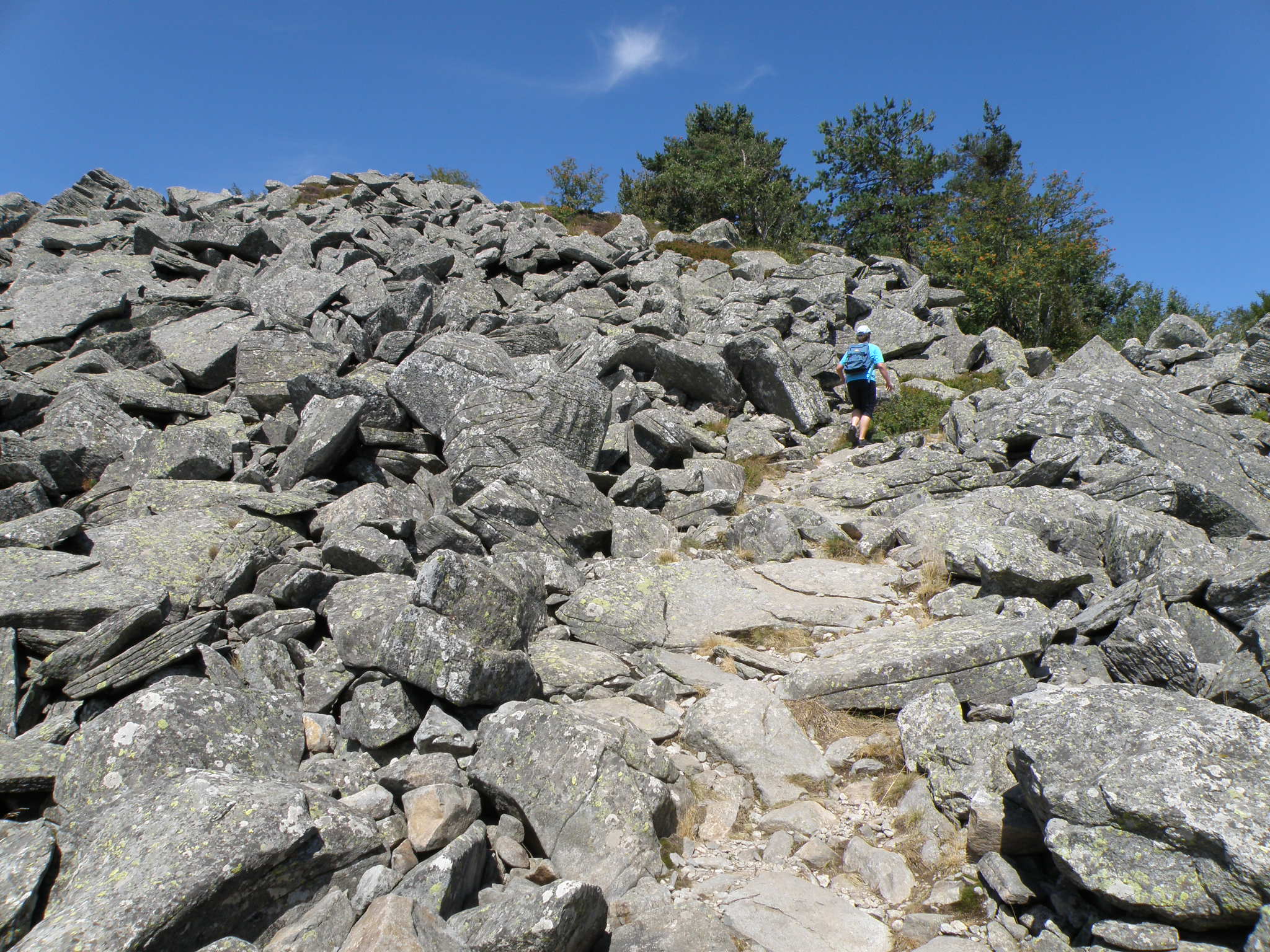 Running stone