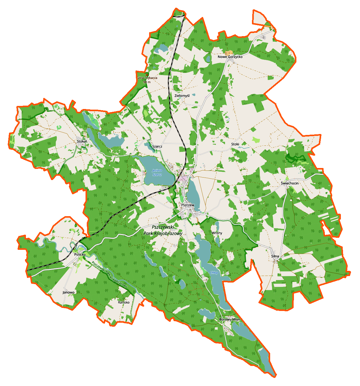 pszczew lubuskie mapa Chłop (Bruzda Zbąszyńska) – Wikipedia, wolna encyklopedia