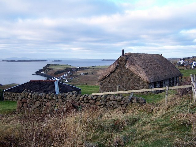 File Traditional Roofs In Lusta Geograph Org Uk 1076514 Jpg
