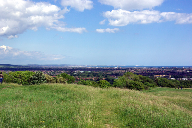 View east from Highdown Hill - geograph.org.uk - 448817
