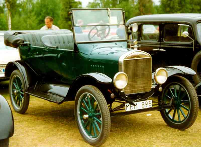 1924 Ford model t touring car #7