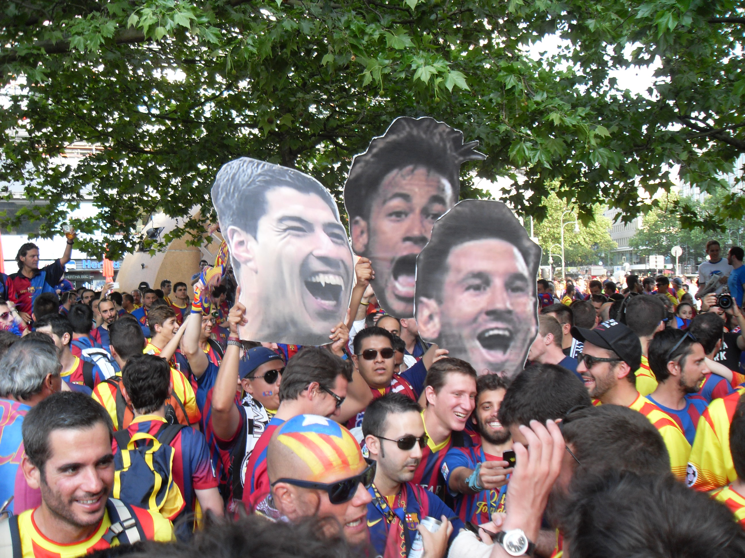 Barcelona 2014-2015 UEFA Champions League Final Berlin jersey