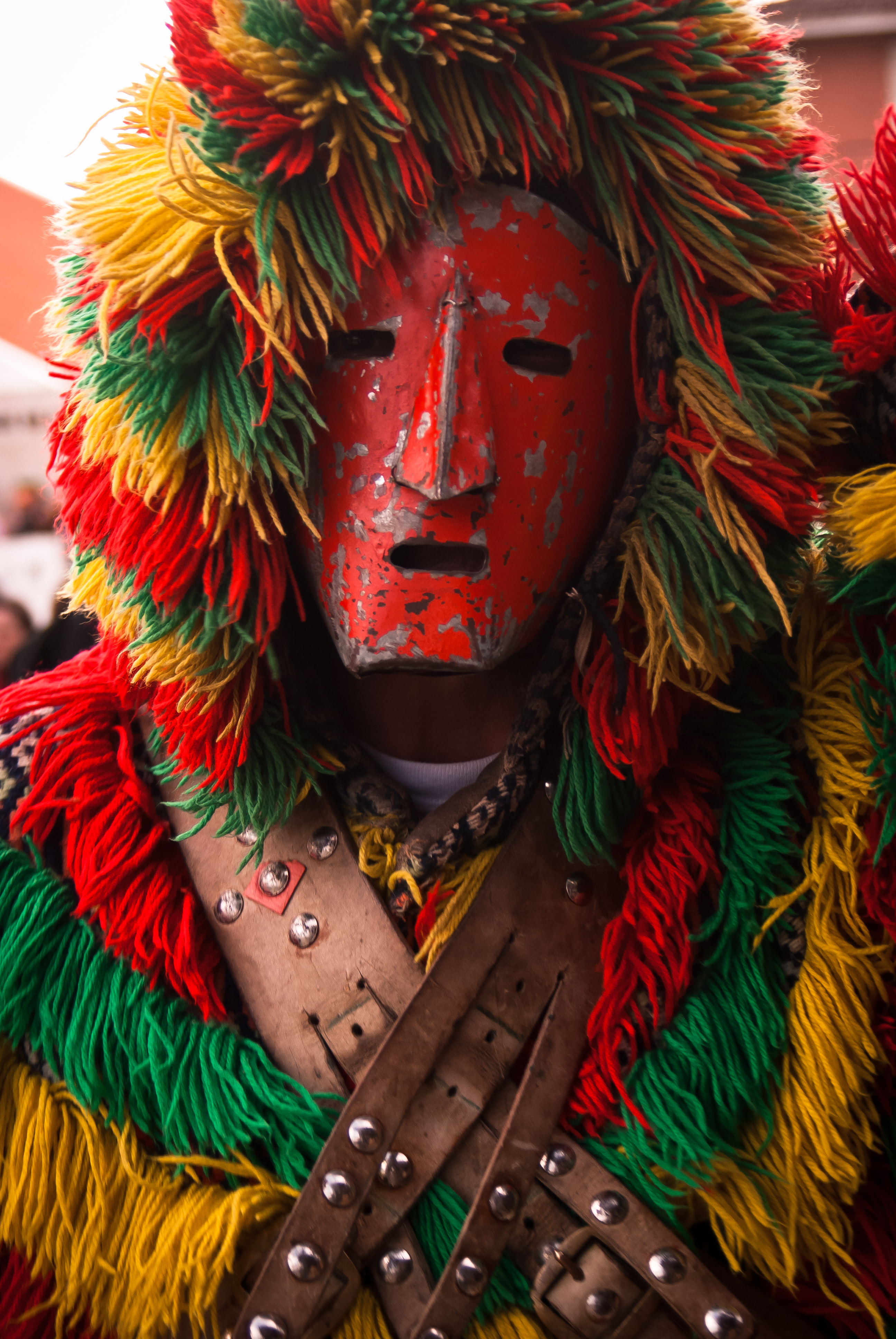 Podence Portugal Mar 2022 Cours L'ancien Carnaval Tenu Dans