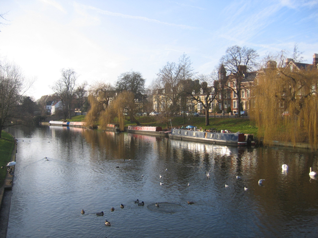 File:Chesterton Road and River Cam, Cambridge - geograph.org.uk - 95785.jpg