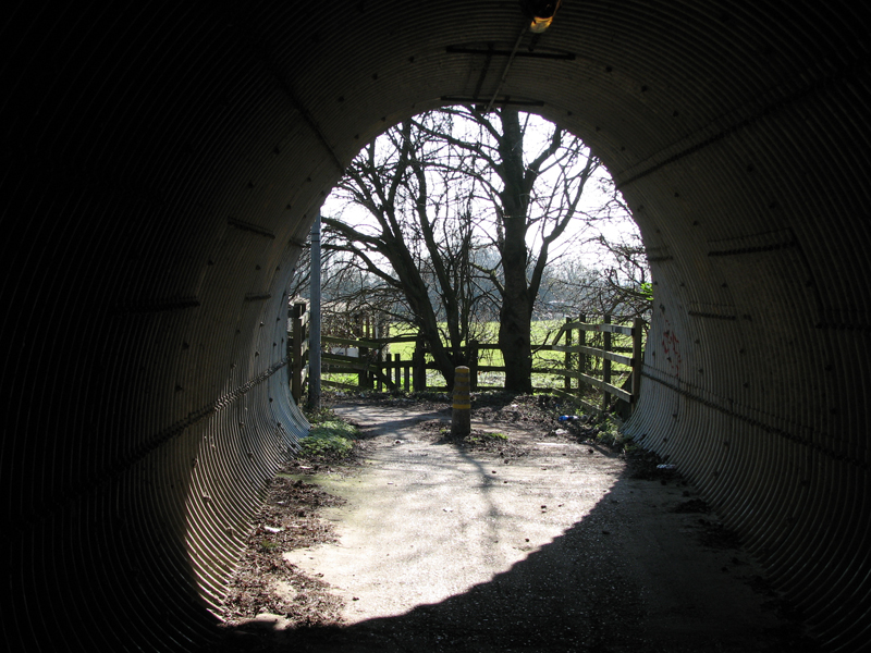 File:Footpath under the A14 - geograph.org.uk - 2297763.jpg