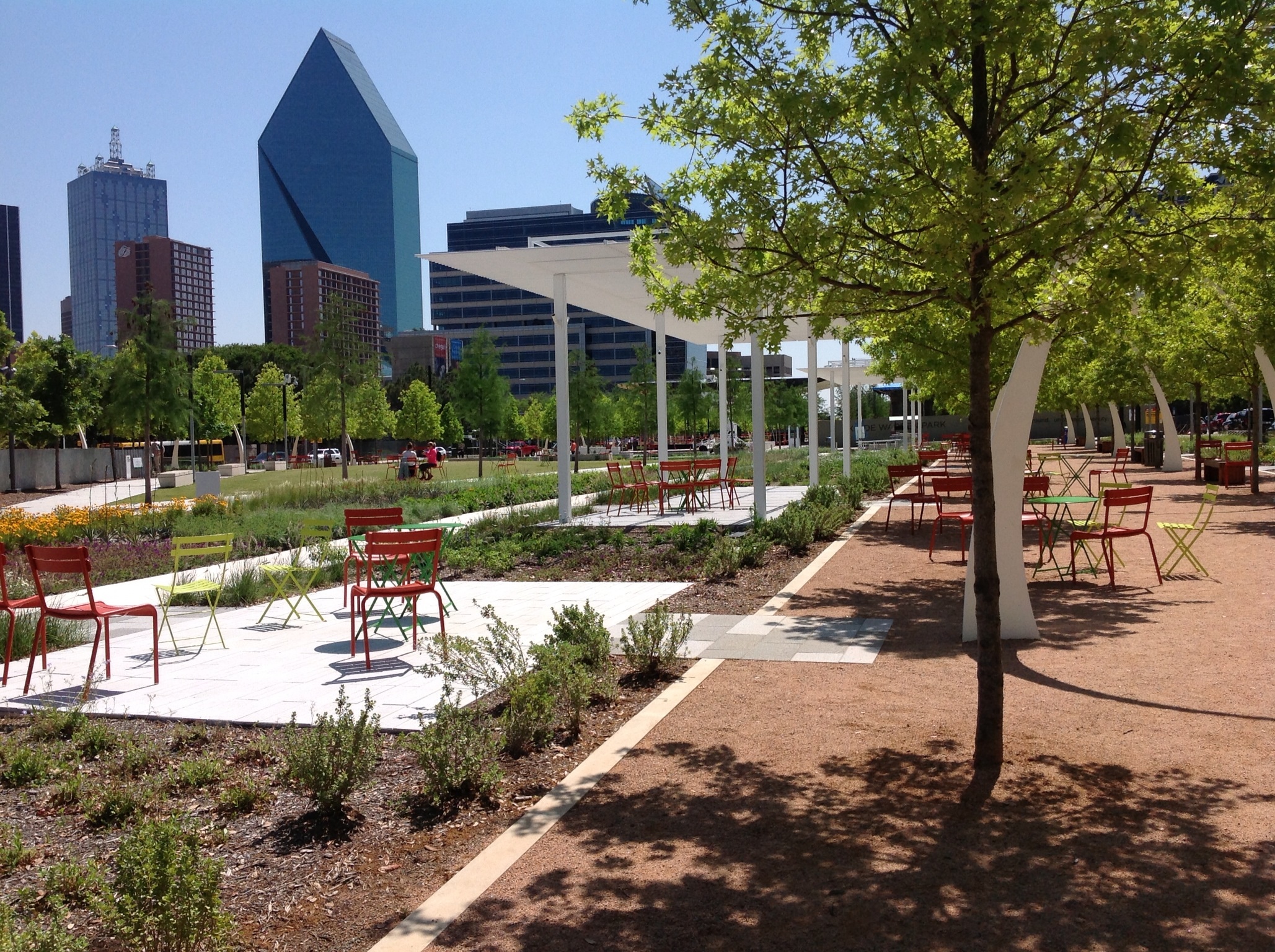 Klyde Warren Park of Dallas