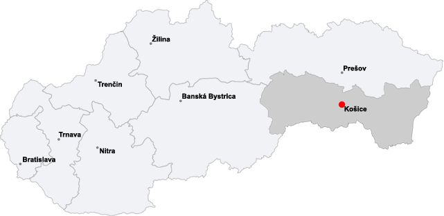 فائل:Map slovakia kosice.png