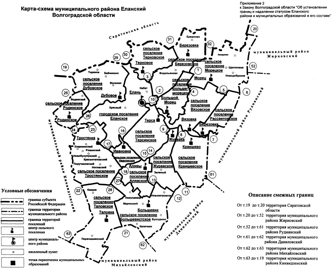 Елань карта волгоградская