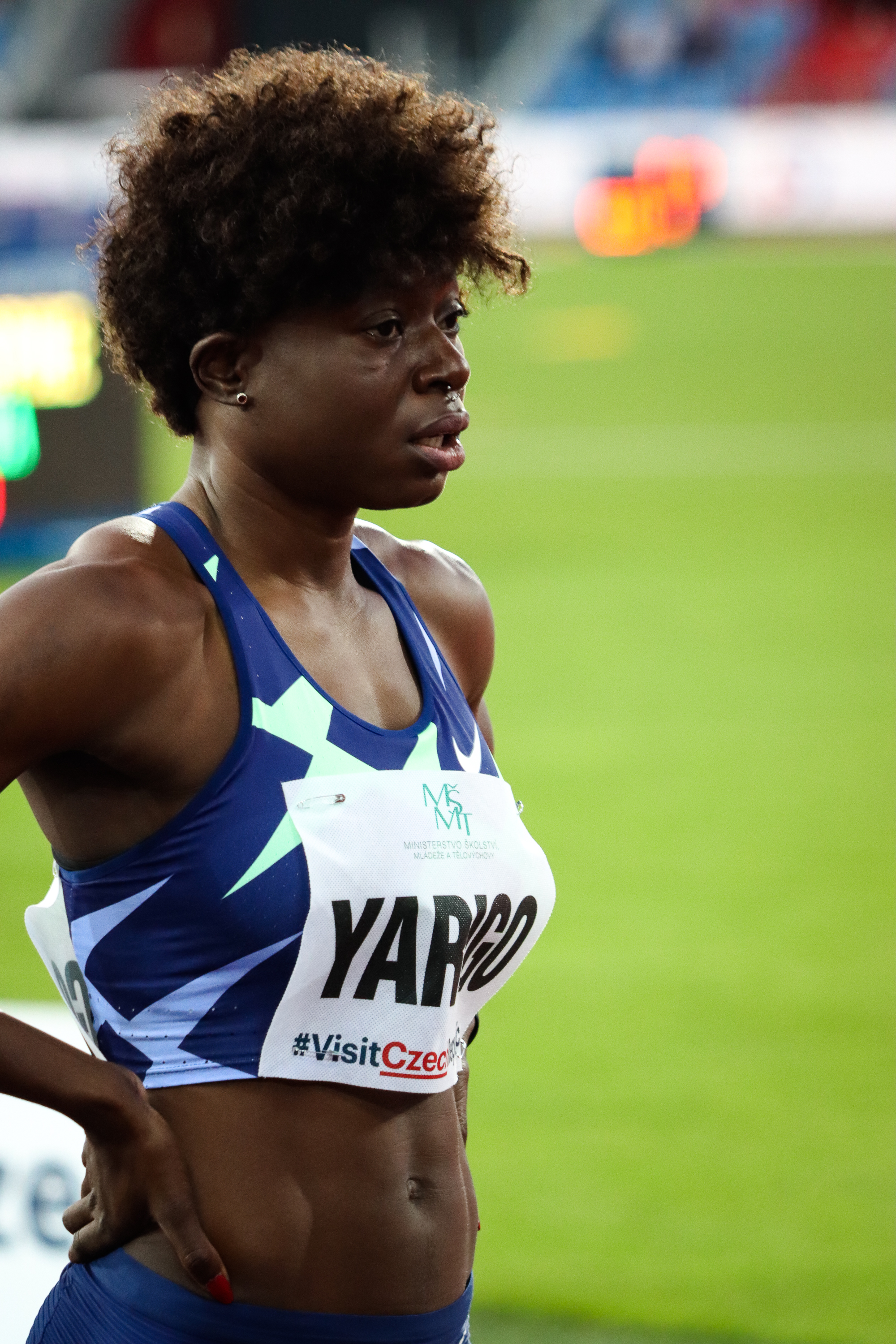 Go The Distance Sports Bra, Yellow