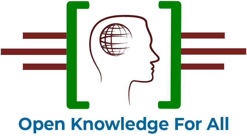 Logo for knowledge. Not for all лого. Logo for all. About all logo.