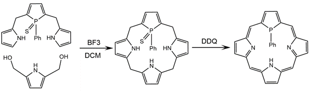 File:Phosphaporphyrin Synthetic Route.png