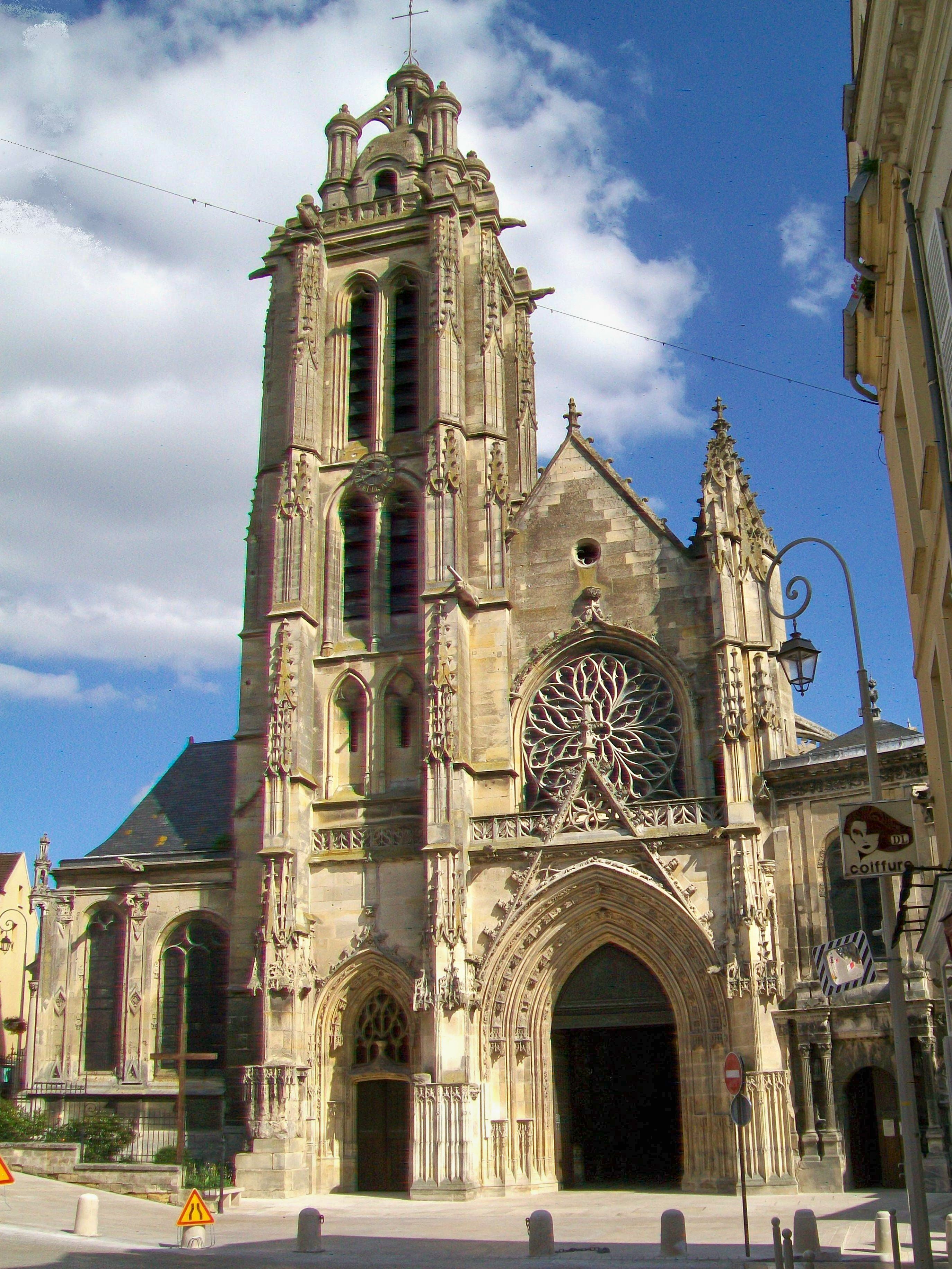 Cathédrale Saint Maclou  France Île-de-France Val-d'Oise Pontoise 95300