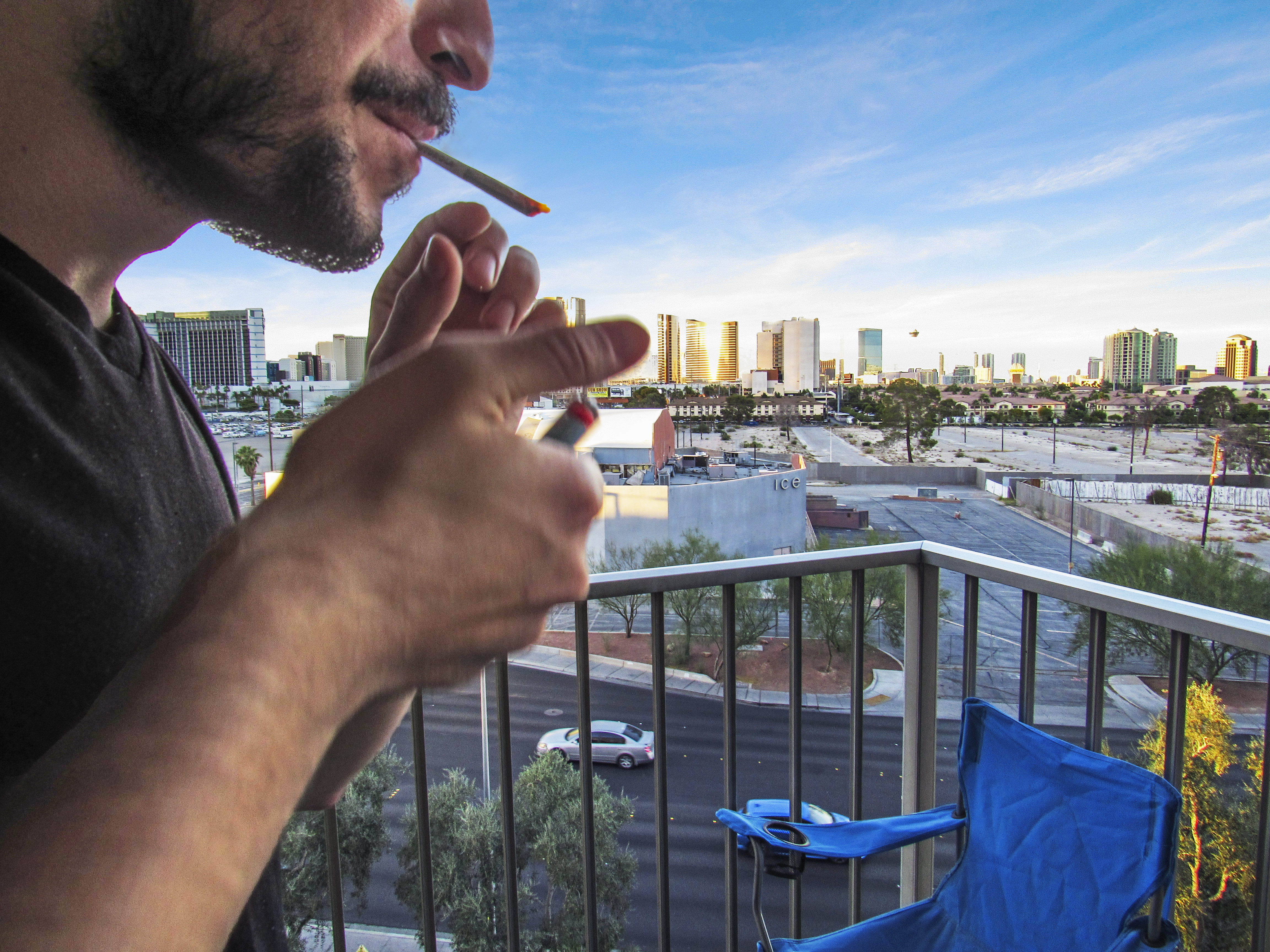 Smoking Pot in Vegas