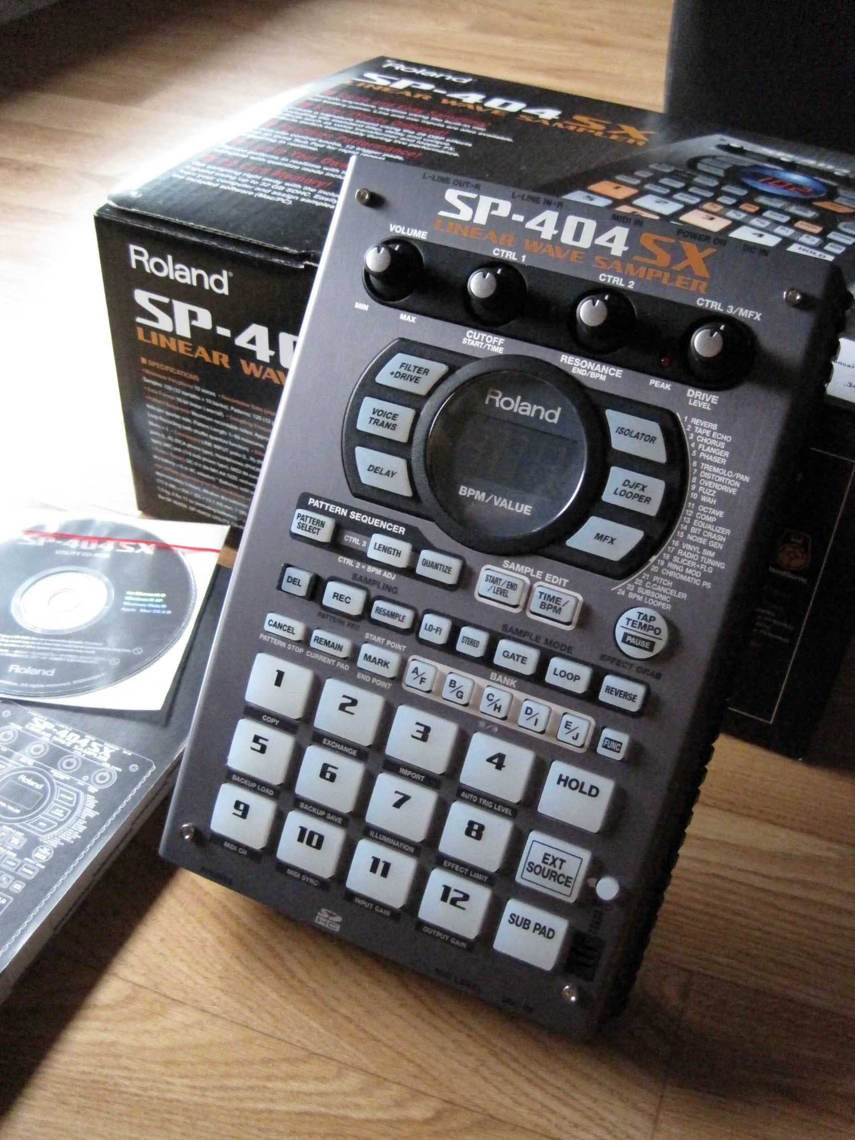 公式ウェブストア Roland SP-404 SX 美品 箱有り | www.artfive.co.jp