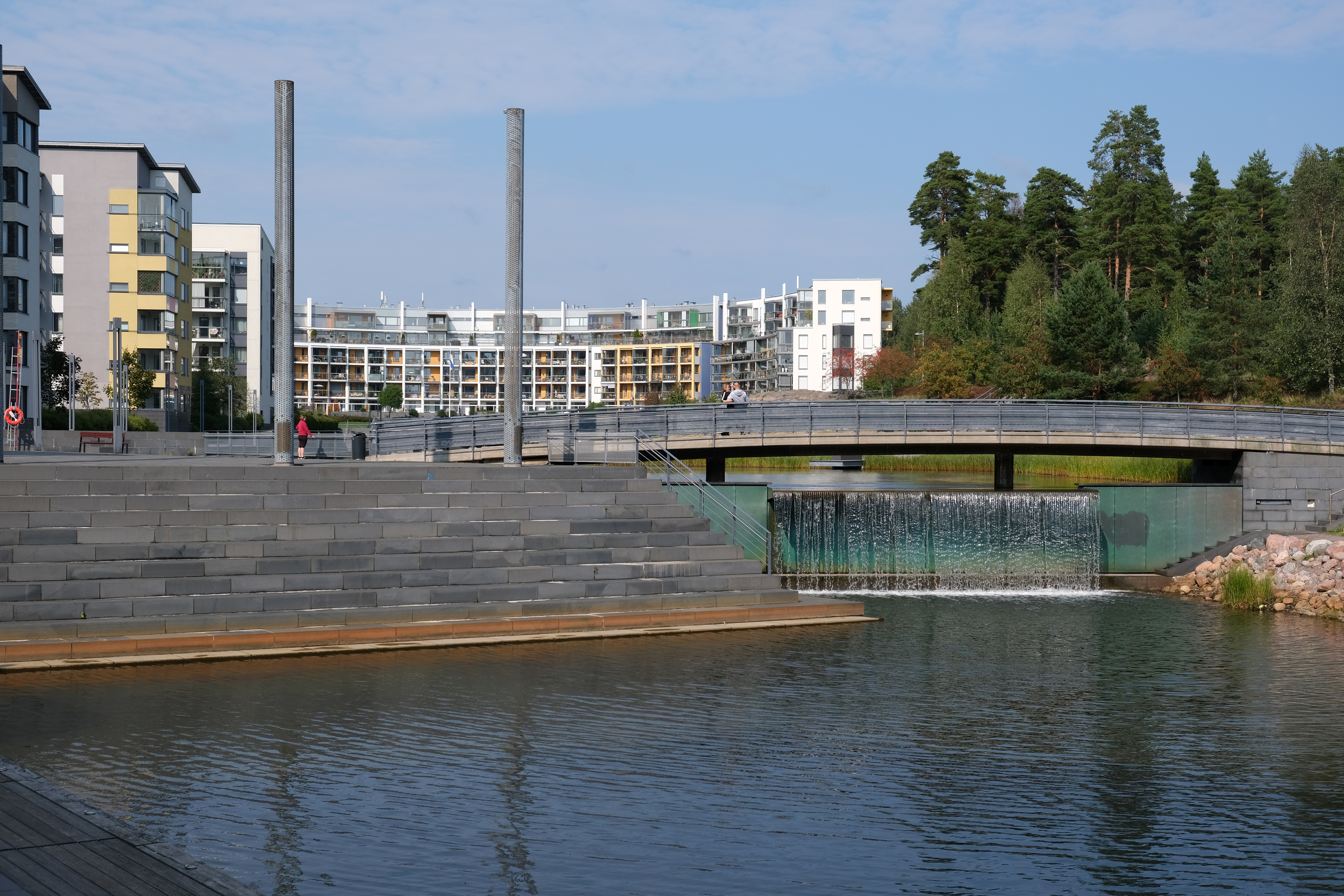 Canal 4. Бундесканцлерамт. Peace Bridge, Wrocław. Federal Chancellery, Berlin.