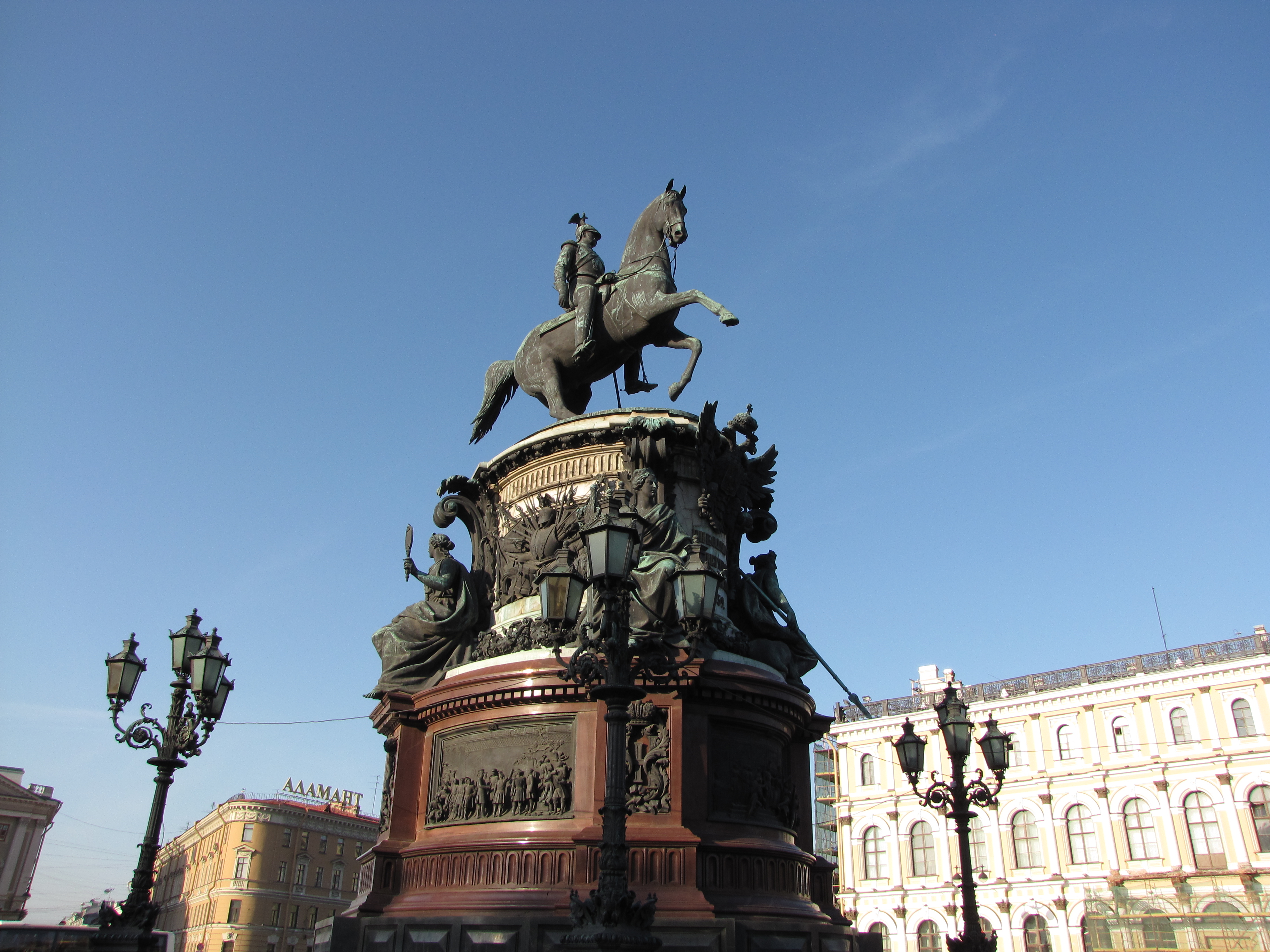 памятник николаю 1 в санкт петербурге