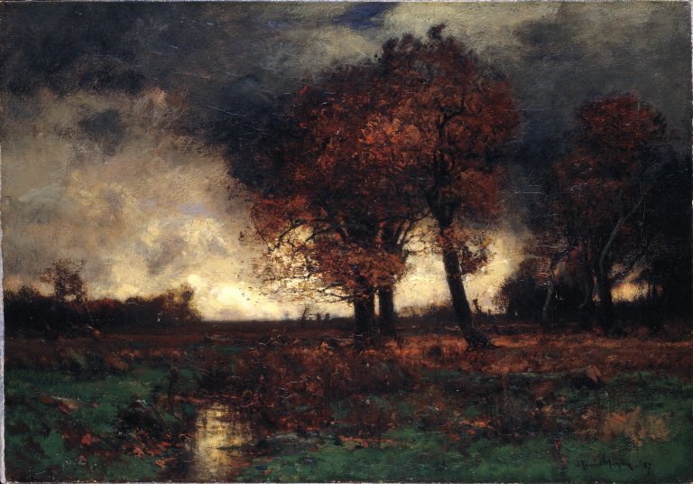 File:Brooklyn Museum - A Stormy Day - John Francis Murphy - overall.jpg