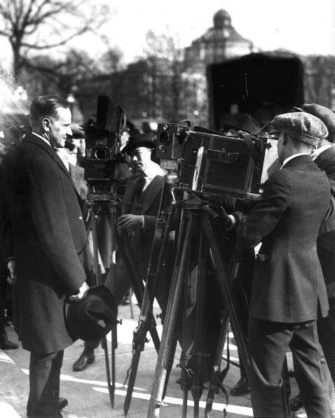 File:Coolidge with press.jpg
