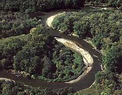 Cuyahoga River i Cuyahoga Valley National Park