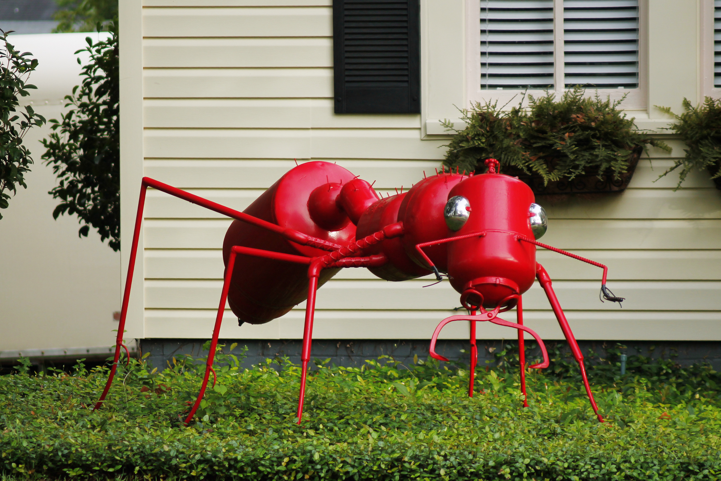 Fire ant art sculpture