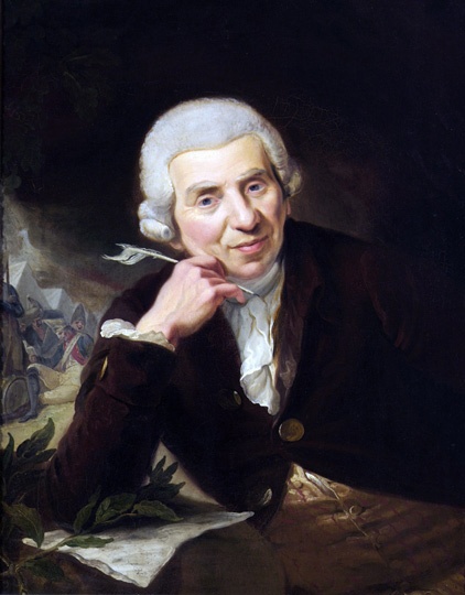 Ludwig Gleim, portrait by [[Johann Heinrich Ramberg
