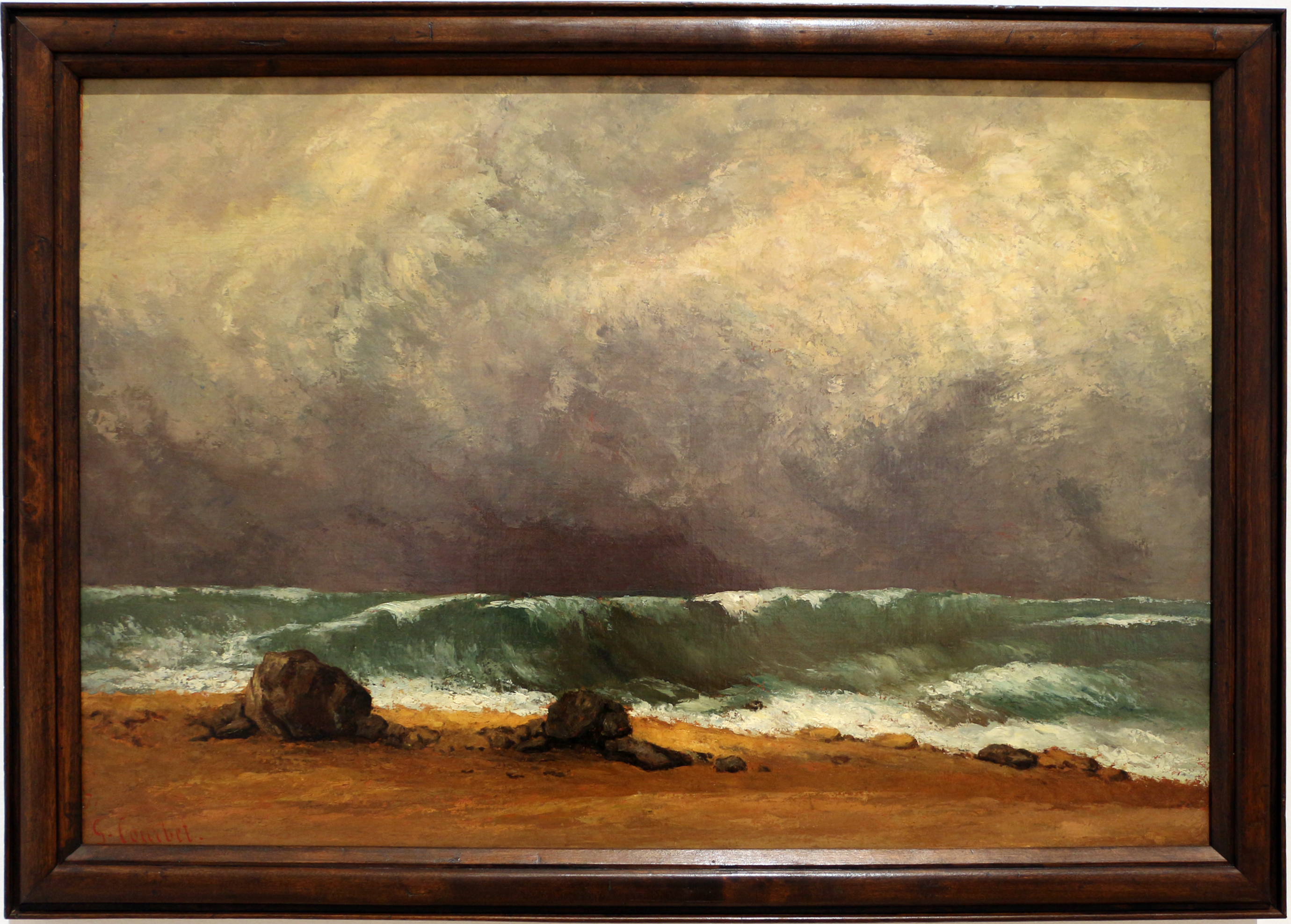 File:Gustave Courbet - La vague - Google Art Project.jpg - Wikipedia