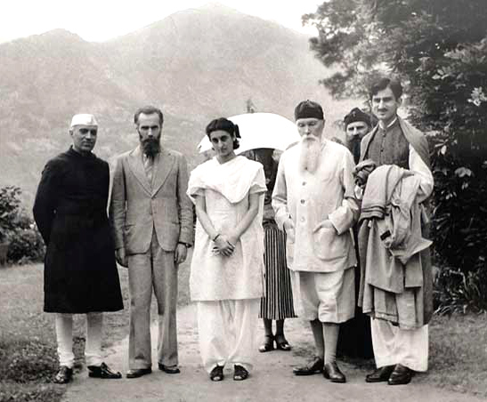 File:Jawaharlal Nehru, Indira Gandhi and Nicholas Roerich.jpeg