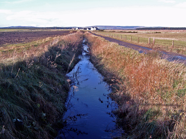 File:Roadside ditch near Ballinreich - geograph.org.uk - 281073.jpg