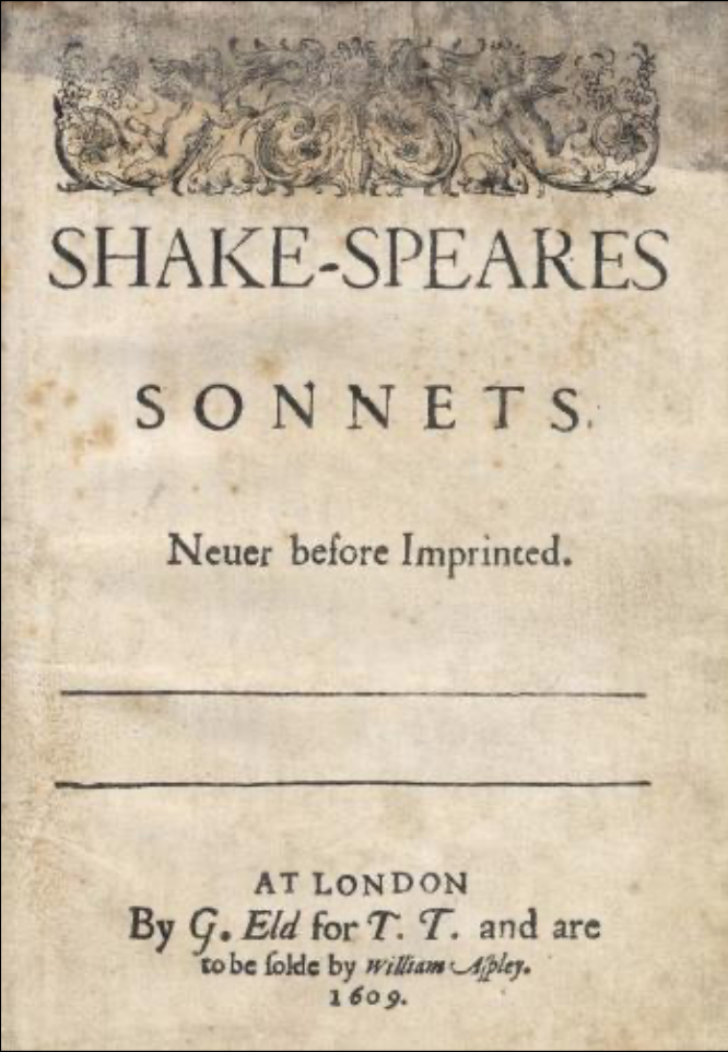 william shakespeare poems with summary