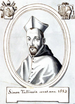 <span class="mw-page-title-main">Simeone Tagliavia d'Aragonia</span> Sicilian cardinal and bishop