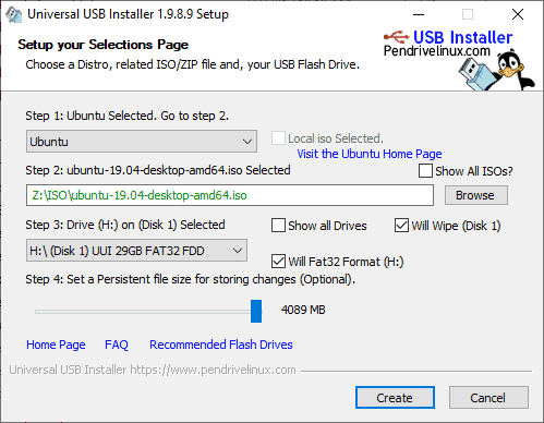 punktum reservation genstand Universal USB Installer - Wikipedia