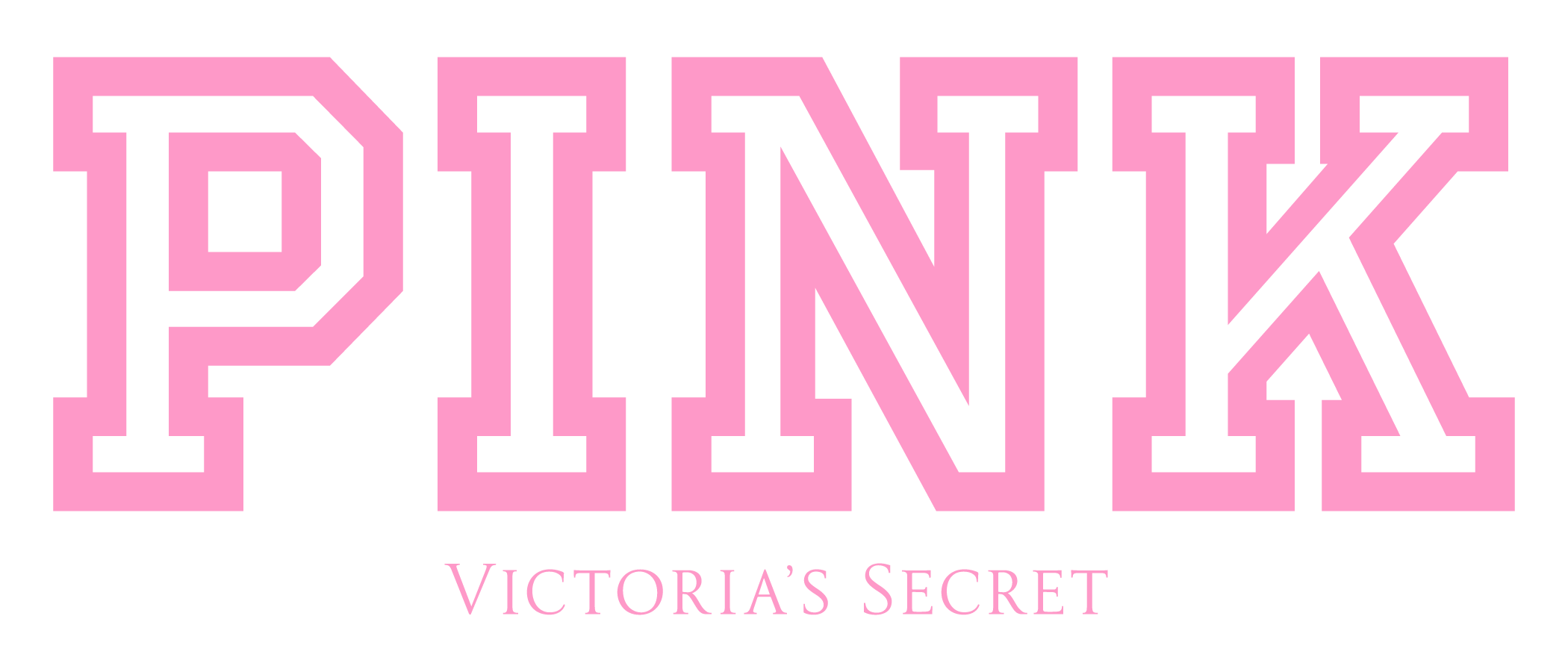 LOVE PINK type by Victoria's Secret