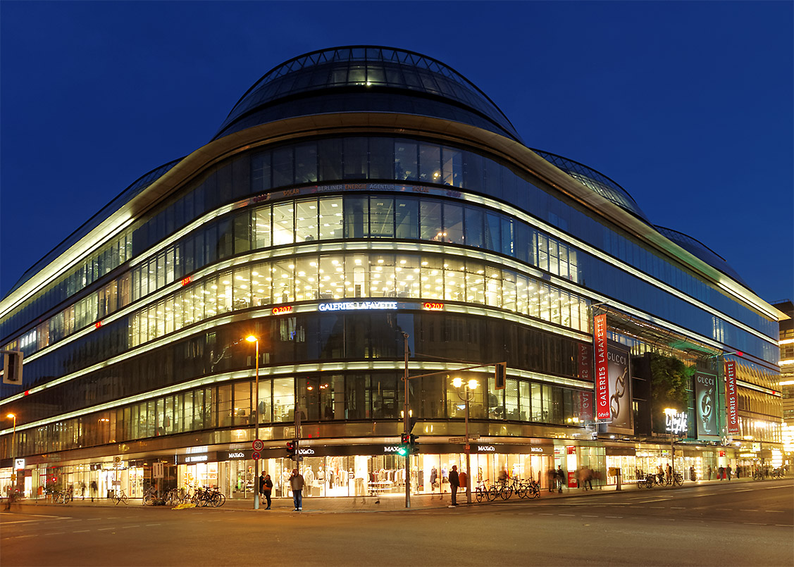 French department store Galeries Lafayette in the Friedrichstraße in Berlin-Mitte, Germany(OA224330-...