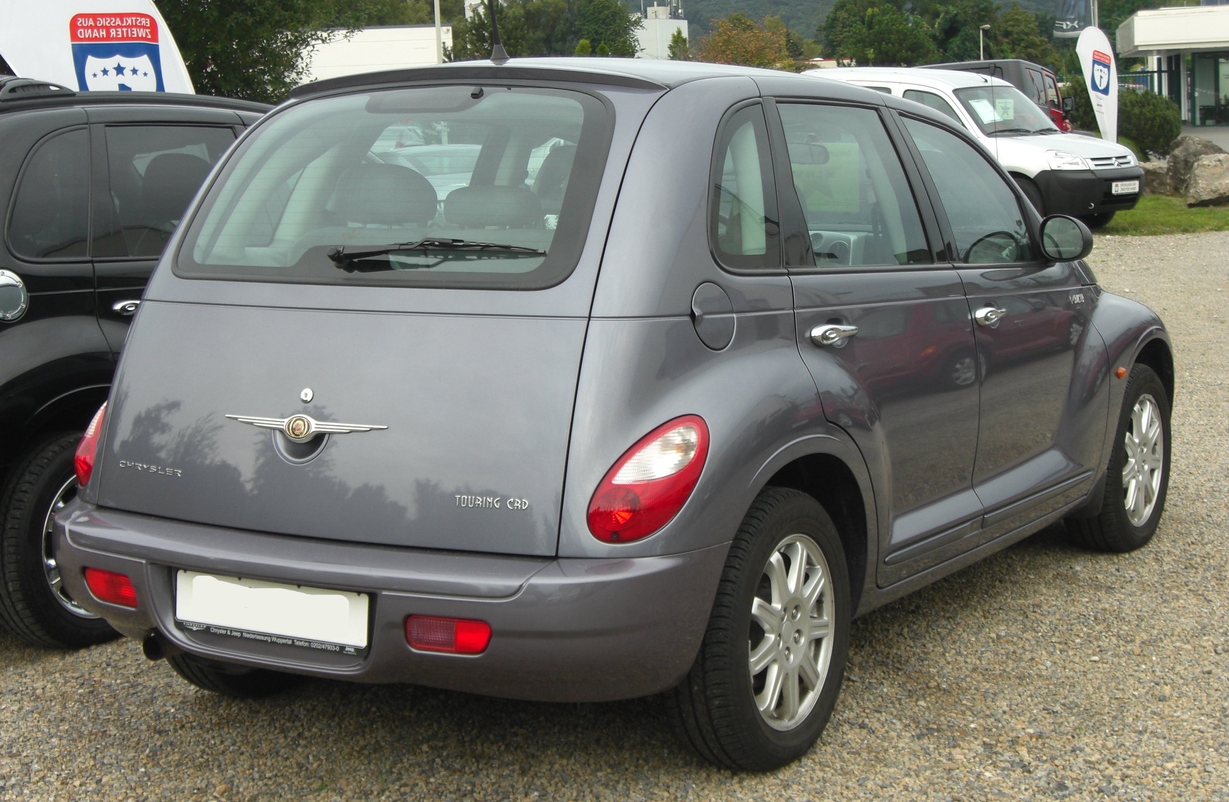 File:Chrysler PT-Cruiser 2.2 CRD Touring Facelift rear.JPG - Wikimedia  Commons