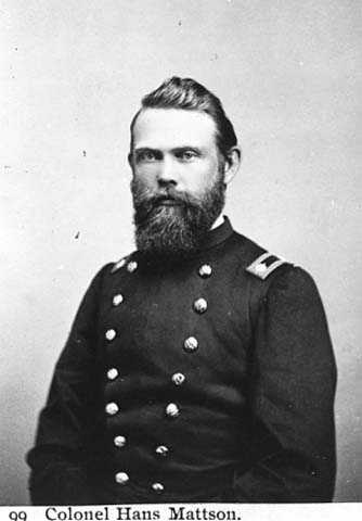Colonel Hans Mattson c. 1864