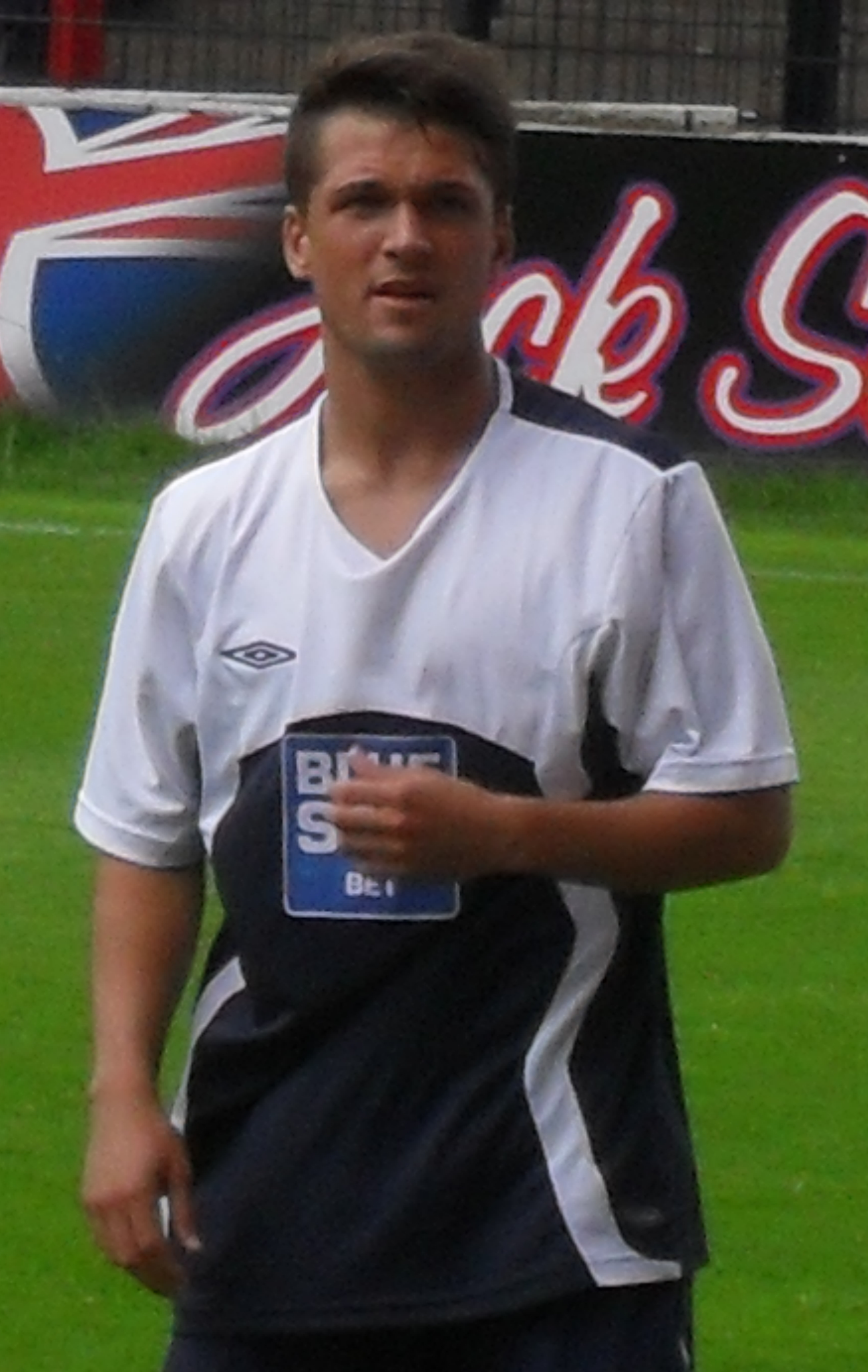 McDermott training with [[York City F.C.|York City]] in 2011