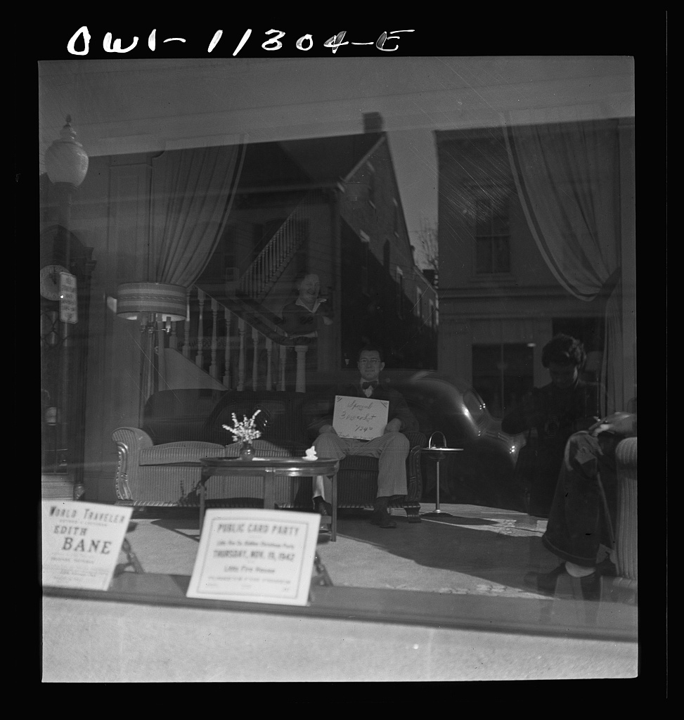 File:During an air raid alarm, workers in this furniture ...