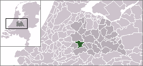 Poziția localității Montfoort