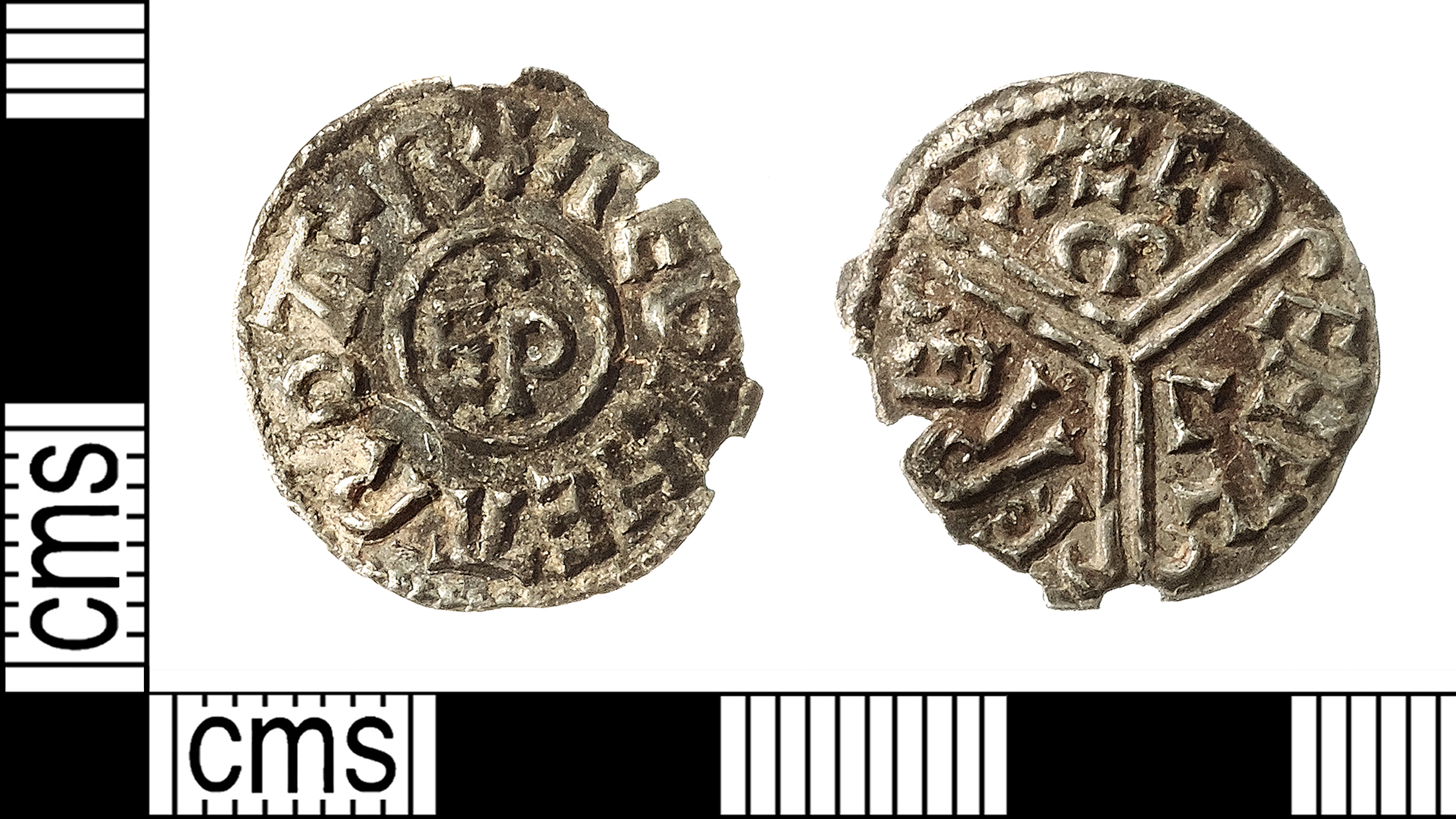 ANGLO-SAXON 793-805 AR Penny                                                                         . Æthelheard