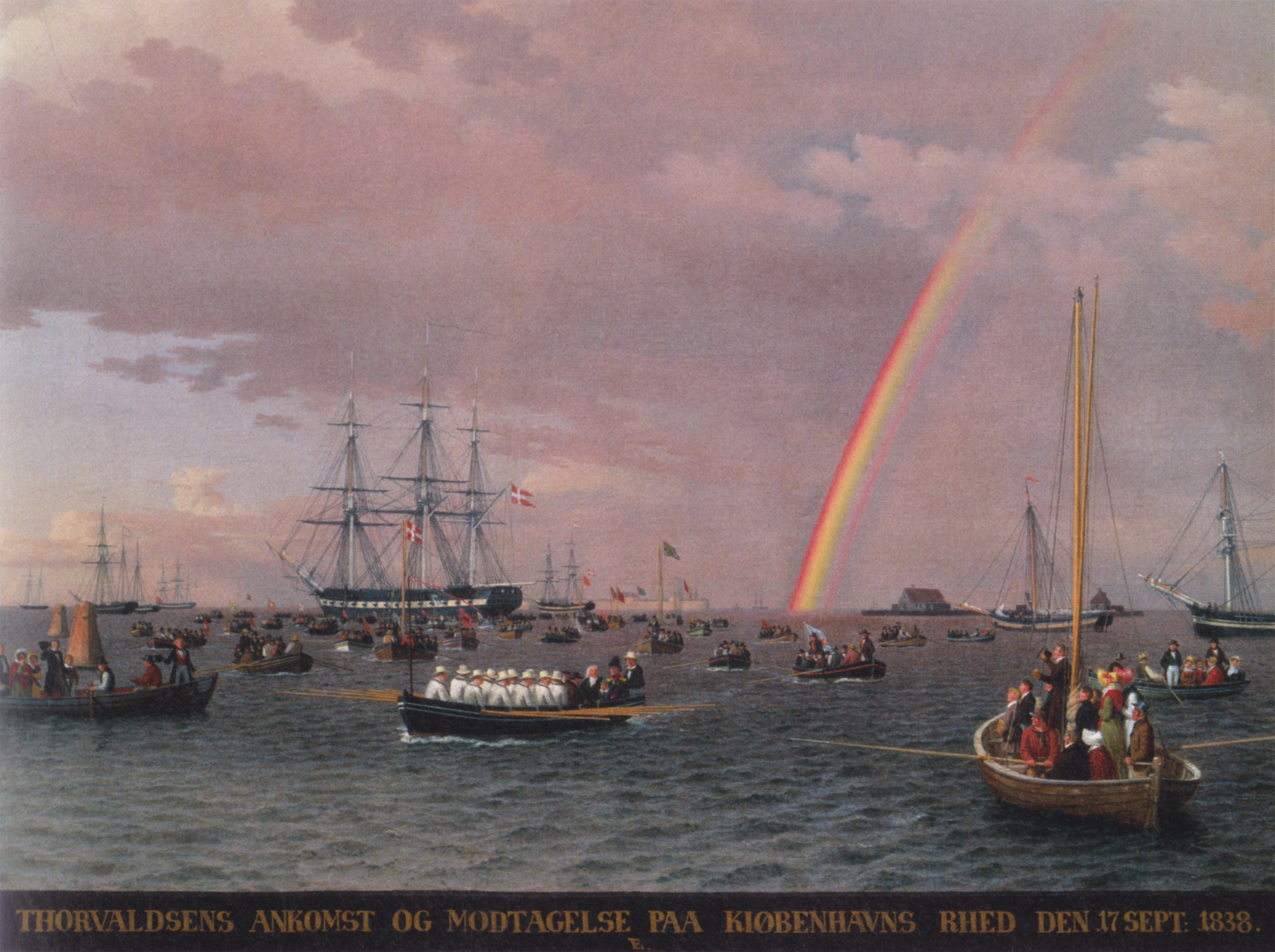 svær at tilfredsstille Smidighed Playful File:Eckersberg, CW - Thorvaldsens ankomst på Københavns red.jpg -  Wikimedia Commons