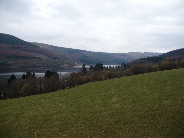 File:Footpath above Talybont Reservoir - geograph.org.uk - 1741844.jpg