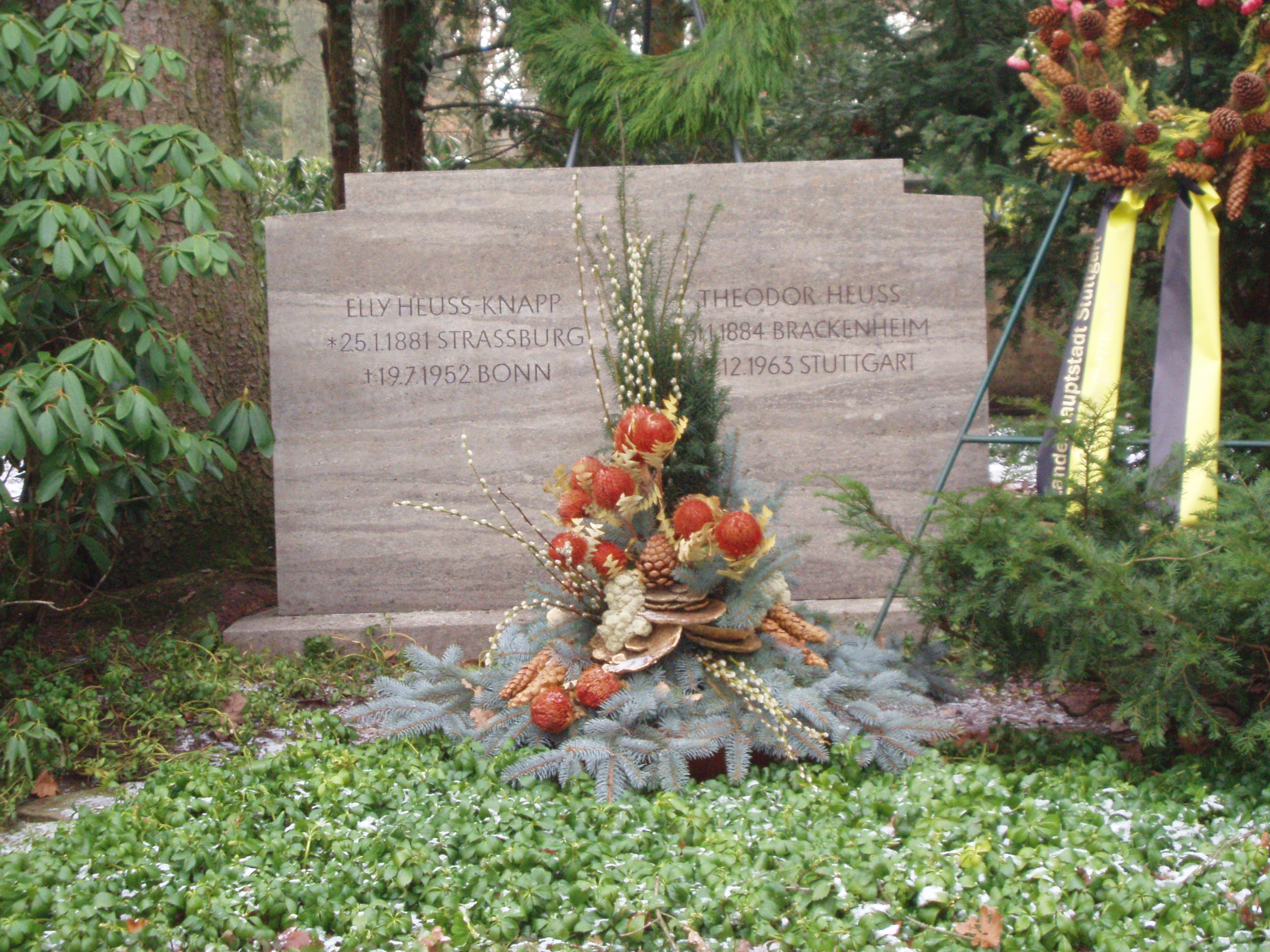 Grab von Theodor Heuss