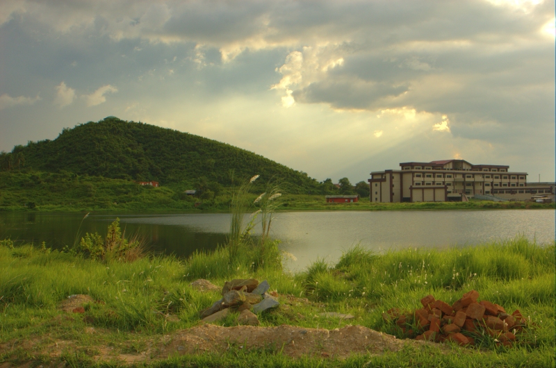 File:IIT Guwahati across the lake.jpg