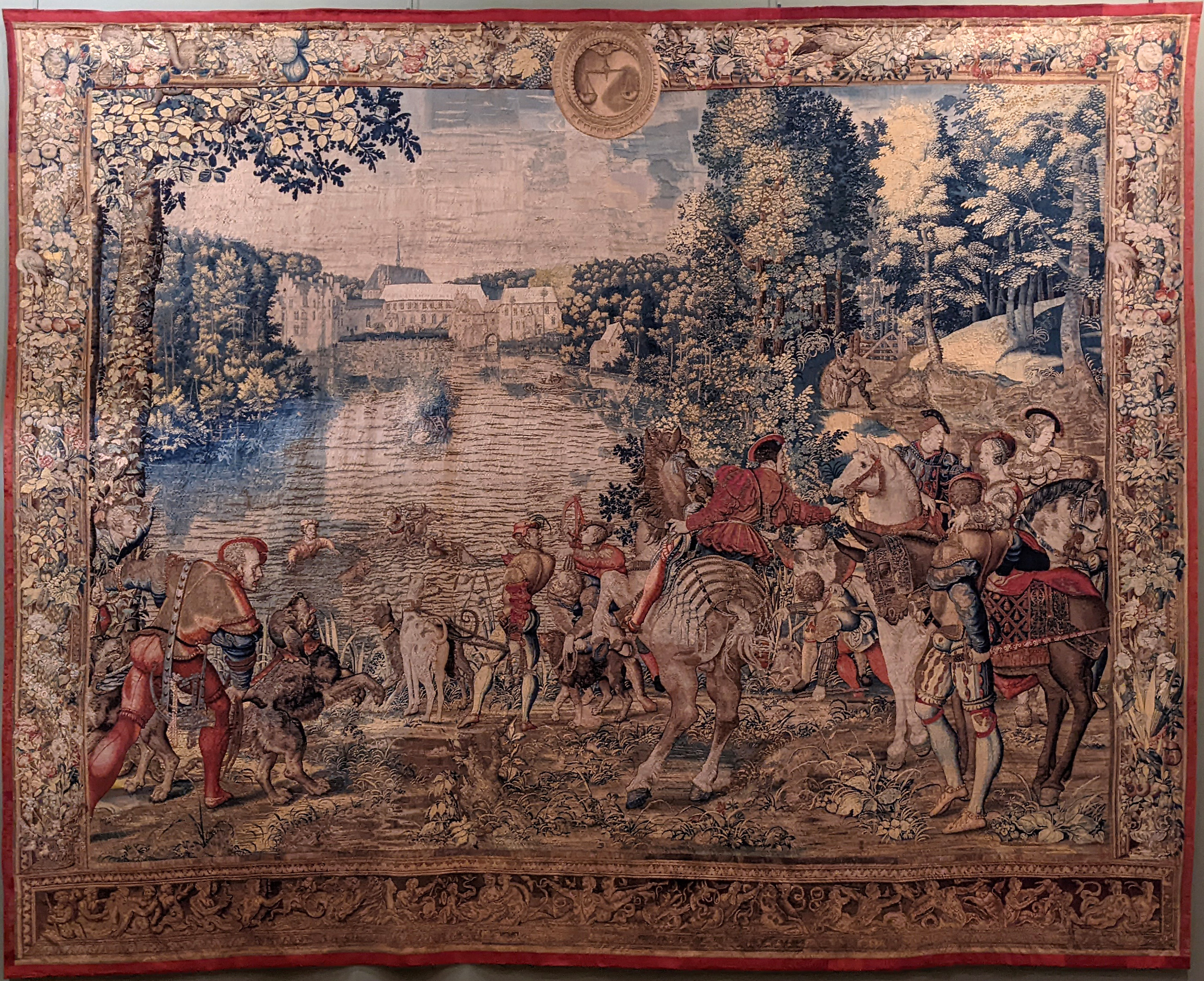 FRENCH, GOBELINS, TAPESTRY OF 'FEBRUARY', FROM THE SERIES OF 'LES