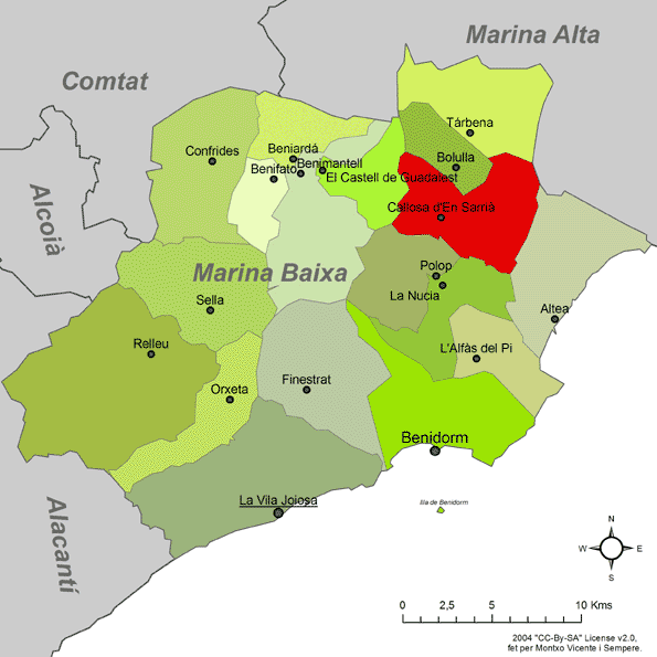 File:Localització de Callosa d'En Sarrià respecte de la Marina Baixa.png