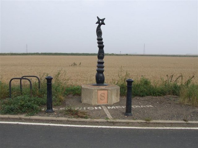 File:Meridian Marker - geograph.org.uk - 944397.jpg